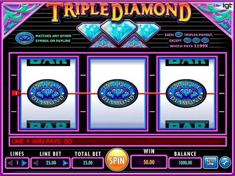 Triple Diamond  игровой автомат IGT